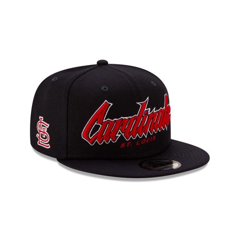 MLB St. Louis Cardinals Slab 9Fifty Snapback (WXE9621) - Red New Era Caps